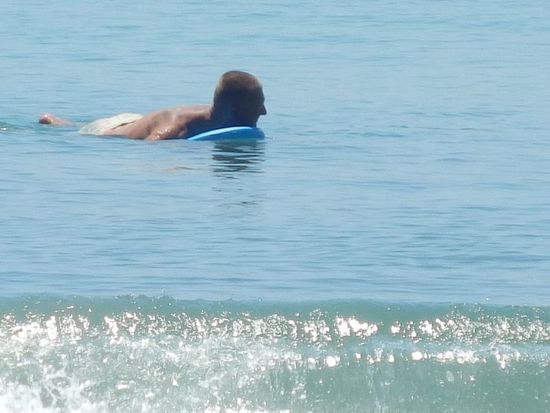 ...warten auf die perfekte Welle....