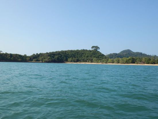 Aow Mook vom Wasser aus gesehen