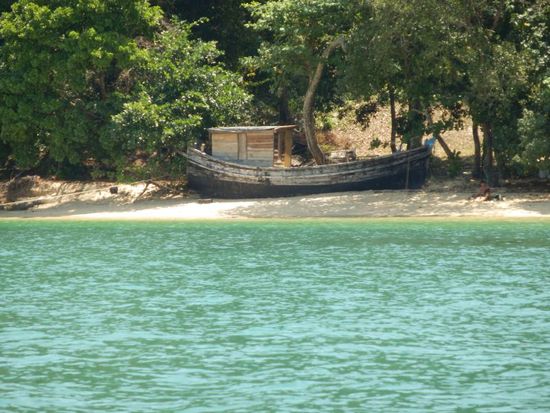 hier nochmal das Bungalow-Boot am Aow Kwang Peeb