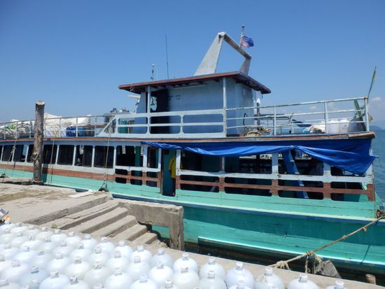 das ist unser Boot heute