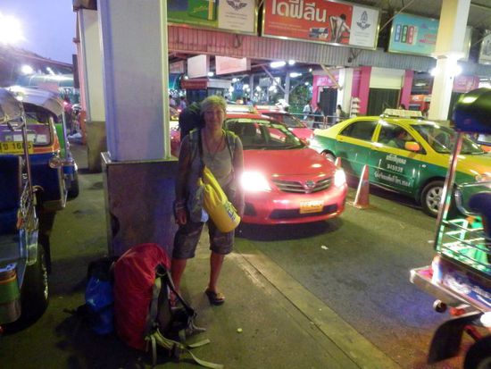 morgens um 05.15 Uhr in Bangkok