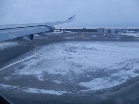 Landung Flughafen Helsinki