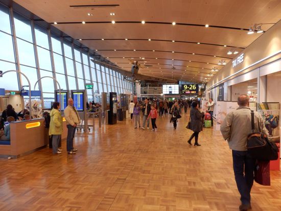 hier ist diesmal wesentlich mehr los