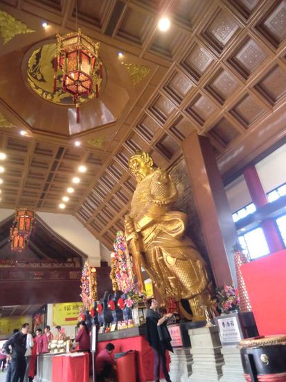 Che Kung Tempel von innen ( Fotos verboten   )