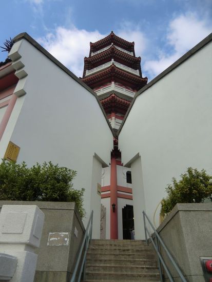 Blick auf eine Pagode