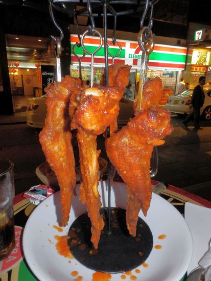 The hottest Chicken Wing in Town waren wirklich lecker !!!