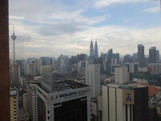 Aussicht vom Hotelzimmer