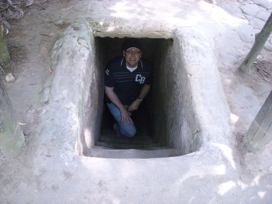 ....der Ausstieg ist einiges einfacher als das durchkriechen....