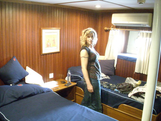 ...Schlafstätt mit Buggeräusch und Poleposition für das Ankergeräusch...