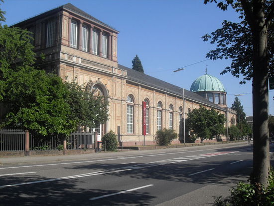 Die Kunsthalle von Karlsruhe - schönes Gebäude!