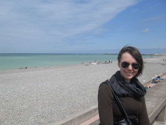 Doro hat endlich das Meer erreicht! Und was dieses schon wieder für eine schöne Farbe besitzt 