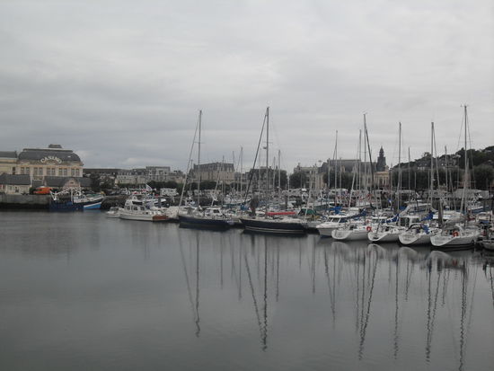 Ein Blick über den Ort Deauville!