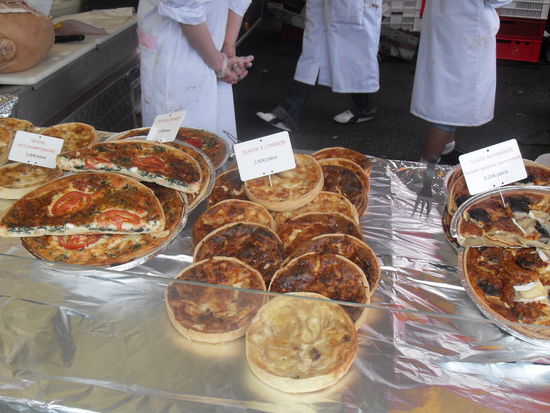 Die traditionelle Quiche.