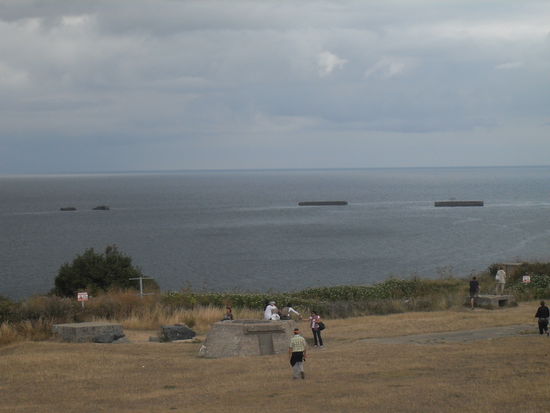 Nochmal die damaligen provisorisch errichteten Häfen