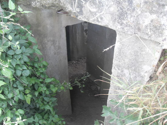 Noch ein Bunkereingang