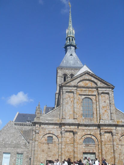 Die Kirche, endlich sind wir oben 