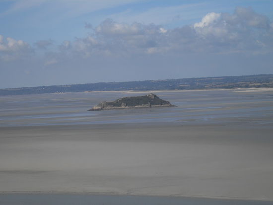 La Tombelaine - ein Vogelreservat, etwa 3km vom Mont entfernt.