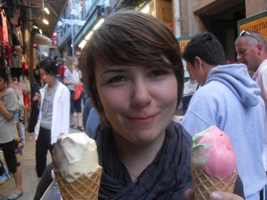 Dafür aber mit zwei Eis!