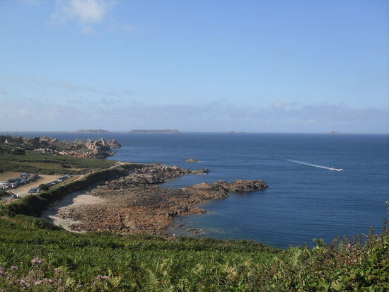 Auf diesem Bild erkennt man hoffentlich auch die rosane Farbe der Steine.