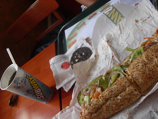 Unser Mittag - lecker Poulet Teriyaki 