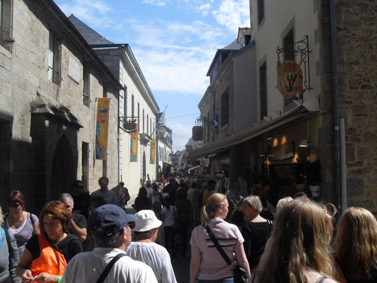 Wir schlenderten die Gassen der Festung entlang.