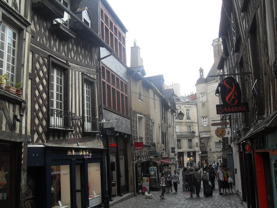 Die Gassen der Altstadt, welche in der Vergangenheit als einzige einen großen Stadtbrand unbeschadet überstanden.