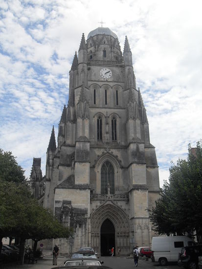 Von Nahem wirkte die Kathedrale noch imposanter!