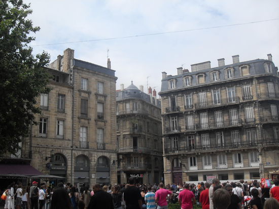 Häuserfassaden wie diese waren typisch für Bordeaux