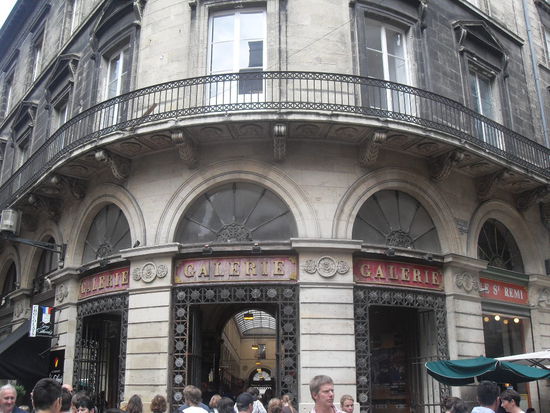 Allgemein war in Bordeaux alles sehr altmodisch (teilweise sogar ein bisschen heruntergekommen  ).