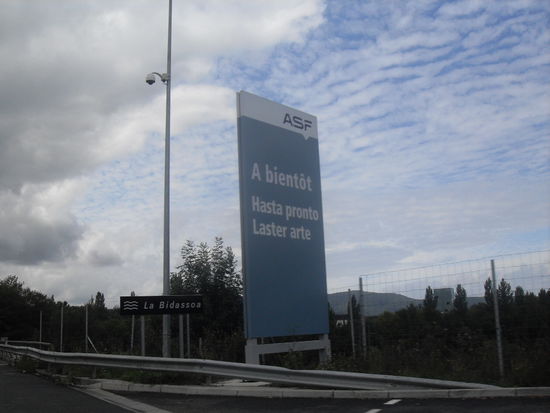 Wir verließen Frankreich ... und erreichten Spanien!