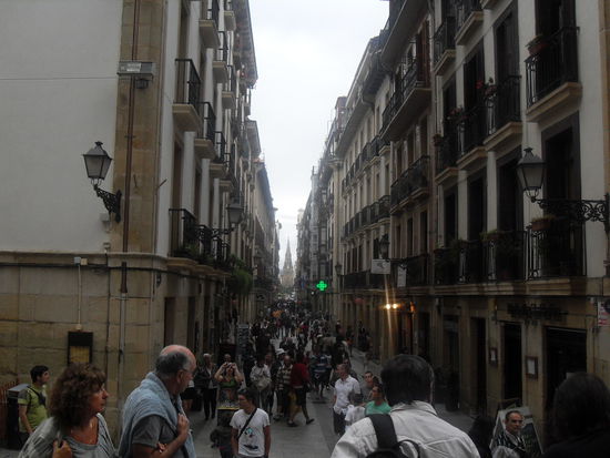 Nahezu jede Straße der Stadt ist auf die Kathedrale zugeschnitten