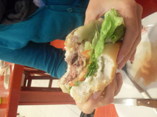 Unser Abendessen / Mittagessen - wir haben schließlich immer nur zwei Mahlzeiten am Tag 