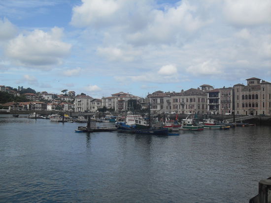 Der kleine Hafen von St. Jean de Luz.