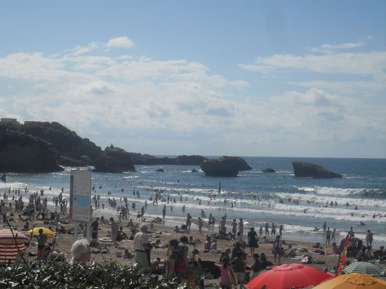 Hier sieht man auch die schönen Wellen.