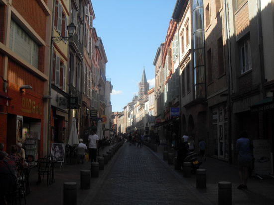 ... war einer der wenigen Orte, an dem wir an diesem Tag Schutz vor der knallenden Sonne hatten!