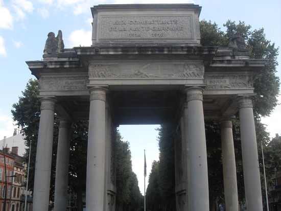 Ein Denkmal, dass an die Opfer im Erstem Weltkrieg erinnert.