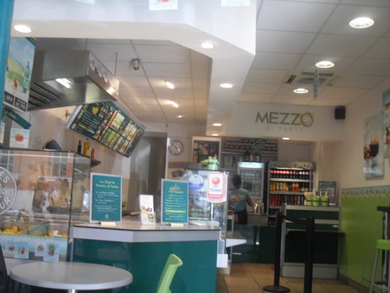 Sieht aus wie bei bspw. Subway und gibt es sehr oft in Frankreich.