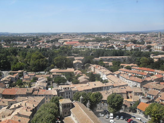 Die Neustadt Carcassonnes.