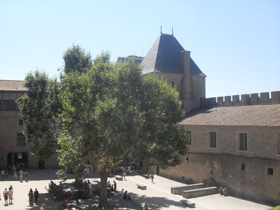 Plätze zum Ausruhen gab es auch 