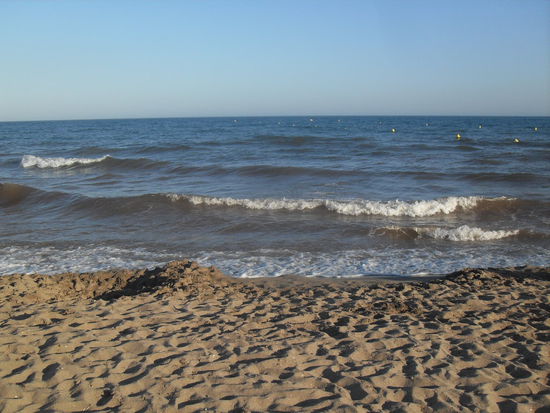So wellig wie in Biarritz war es nicht, aber doch schon recht ansehnlich .
