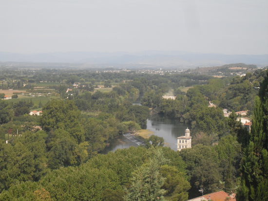 Von der Kathedrale aus hat man einen schönen Blick über die Landschaft...