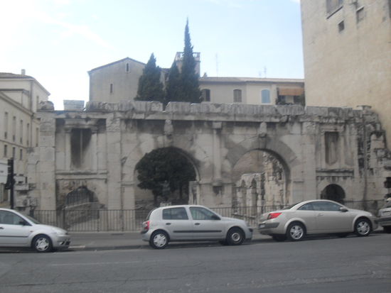 ... erreichten wir die Porte Auguste (von der mir echt nicht ein Bild wirklich gelungen ist, sorry!)