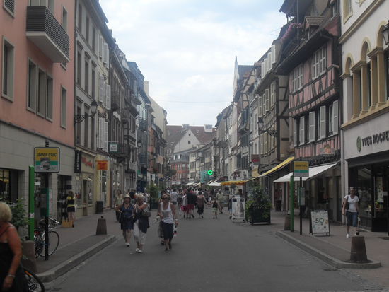 Colmars "Einkaufsmall" im Zentrum