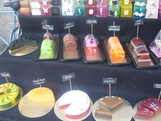 Sieht lecker aus, oder? Ist aber nur Seife!