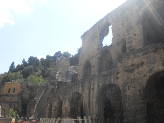 ... welches wirklich riesig war.
Auch hier sparten wir wieder den Eintritt ...