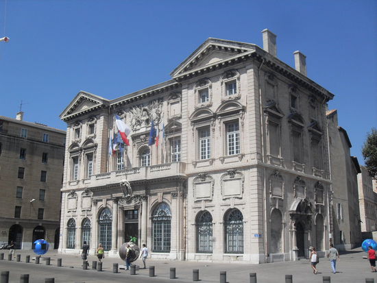 Das Hôtel de Ville von Marseille.