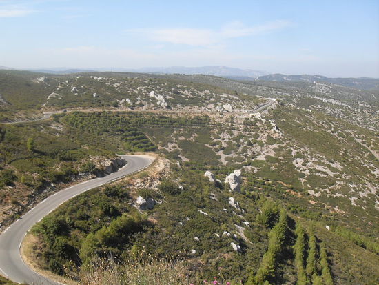 Die Serpentinen machten vor allem den Motorradfahrern Spaß.