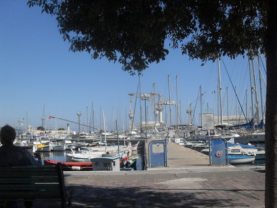 Der Hafen von La Ciotat.