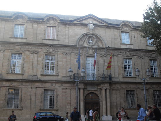 Das Hôtel de Ville.