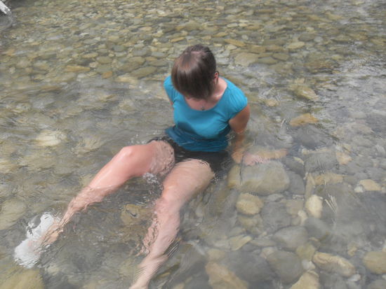 ... die dafür sorgten, dass Doro im wahrsten Sinne des Wortes "baden ging".